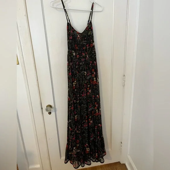 green emerald velvet dress Aahana Peasant Dress